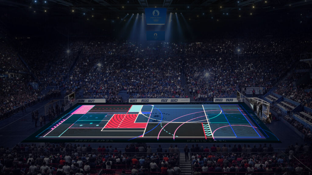 VIDEO MAPPING JEUX OLYMPIQUES PARIS 2024